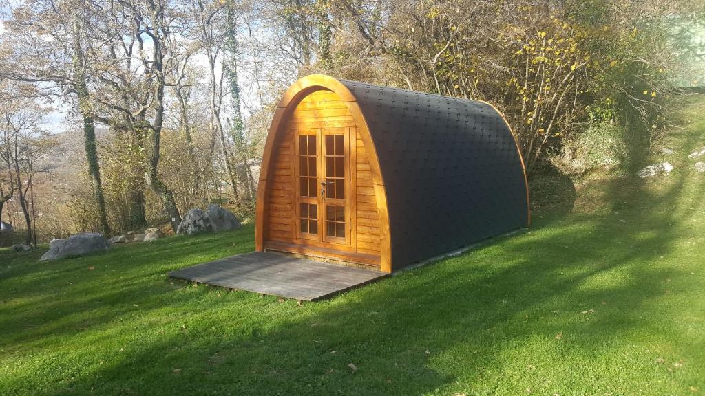 Zahrada ubytování Camping Le Rey