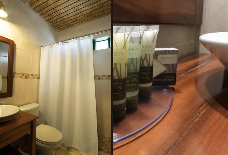Koupelna v ubytování Hacienda Juanita