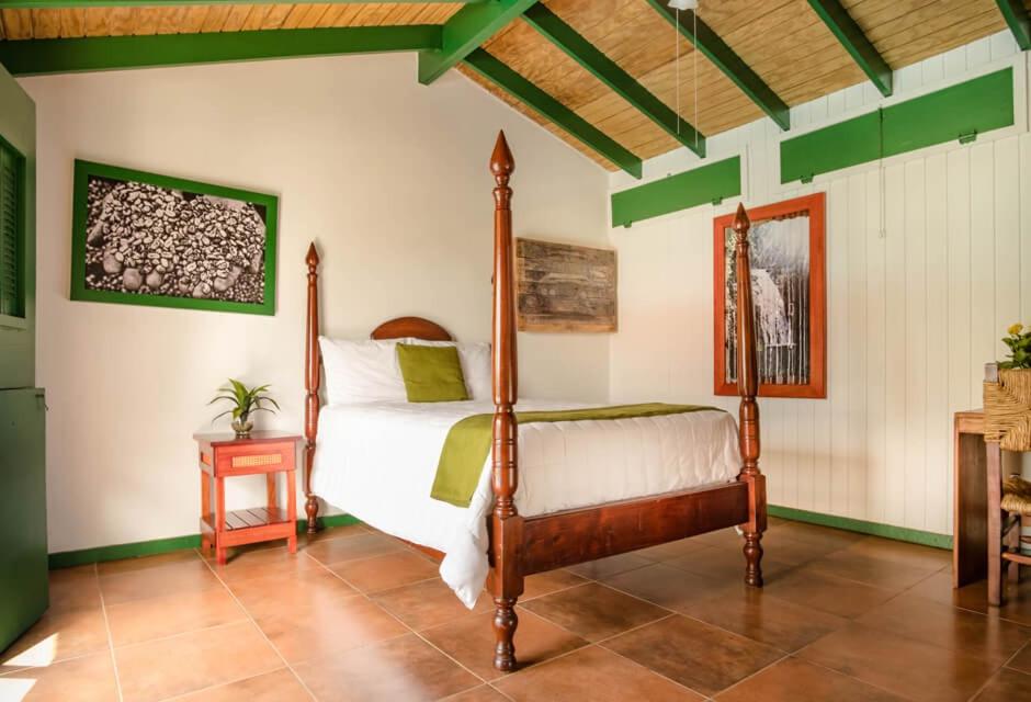 Postel nebo postele na pokoji v ubytování Hacienda Juanita