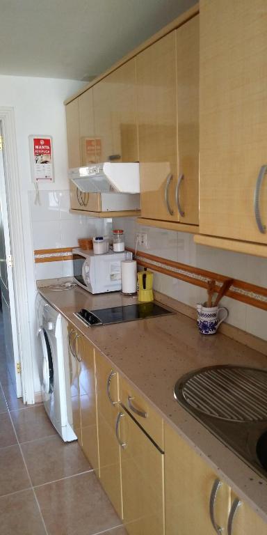 Kuchyň nebo kuchyňský kout v ubytování Fuerteventura House Wifi -