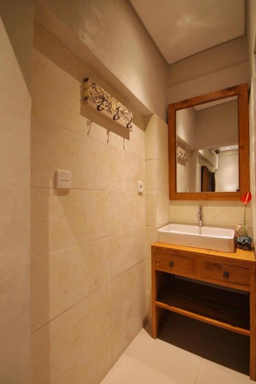 Koupelna v ubytování Meranggi Home Stay