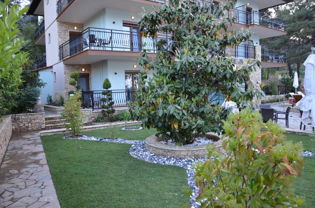 Zahrada ubytování Glikadi Hotel