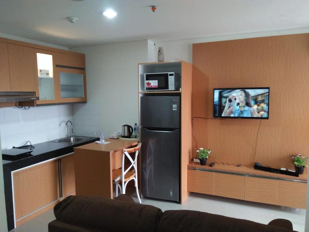 Η κουζίνα ή μικρή κουζίνα στο One Bed Room Apartment, Intermark BSD