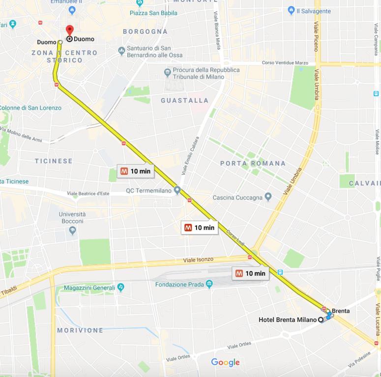 Hotel Brenta Milano - Resim 26