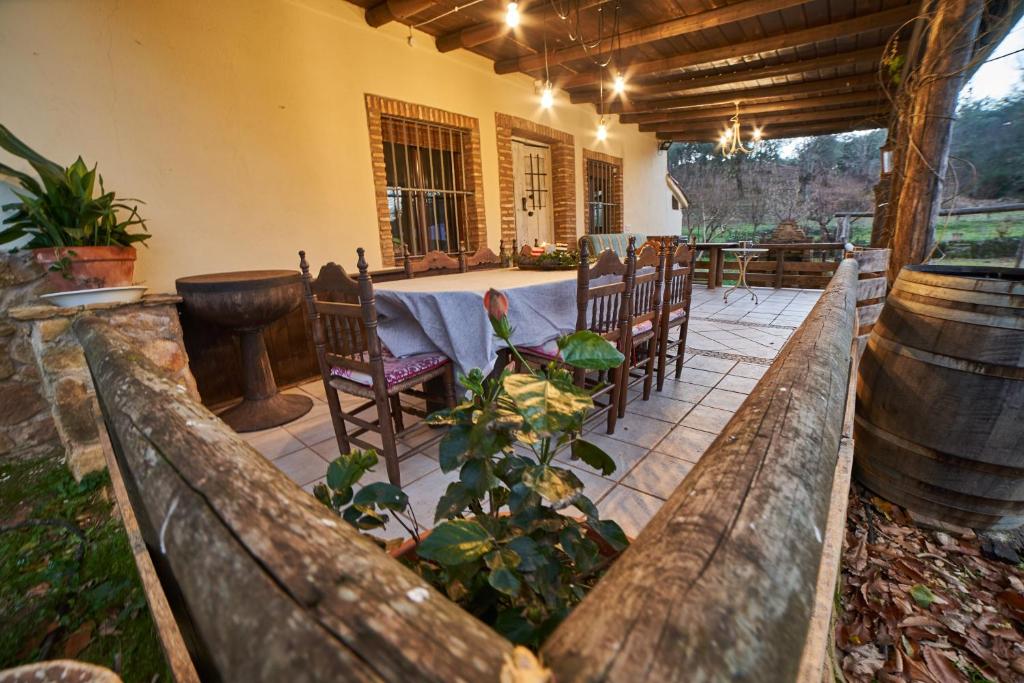 Patio nebo venkovní prostory v ubytování Valle Granado