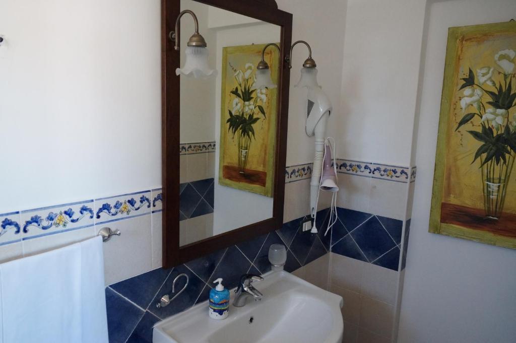 Koupelna v ubytování Casa Matarazzo