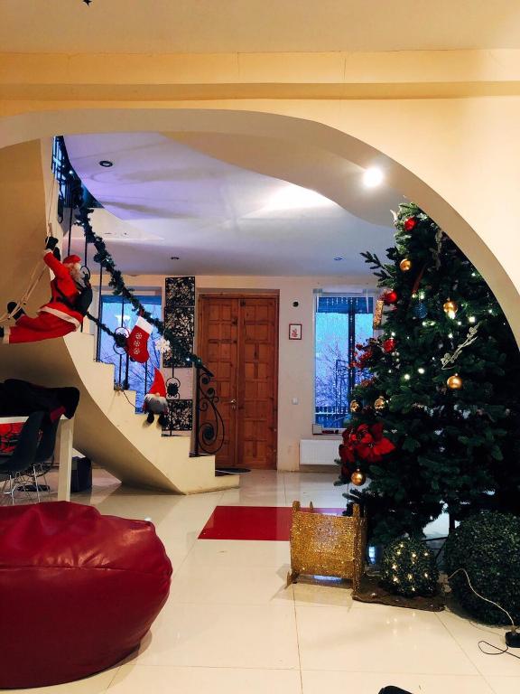 Posezení v ubytování Green Villa Tsaghveri