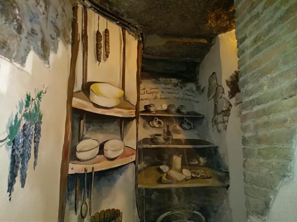 Kuchyň nebo kuchyňský kout v ubytování Hotel della Posta