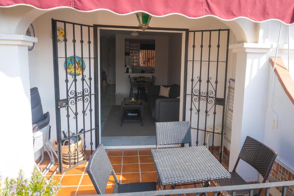 Balkón nebo terasa v ubytování Apartment in Burriana, Nerja
