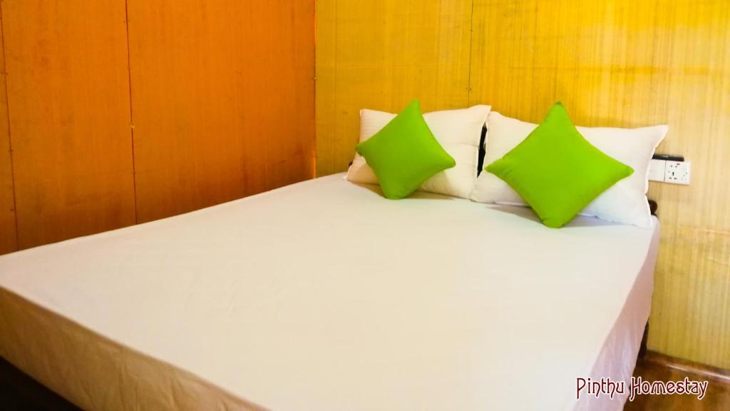 Postel nebo postele na pokoji v ubytování Pinthu Home Stay