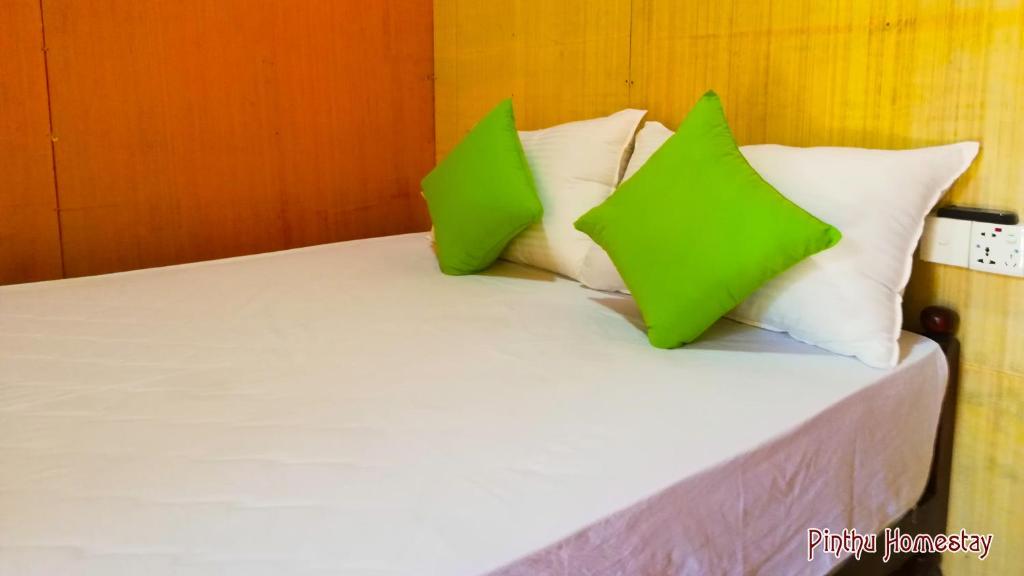 Postel nebo postele na pokoji v ubytování Pinthu Home Stay