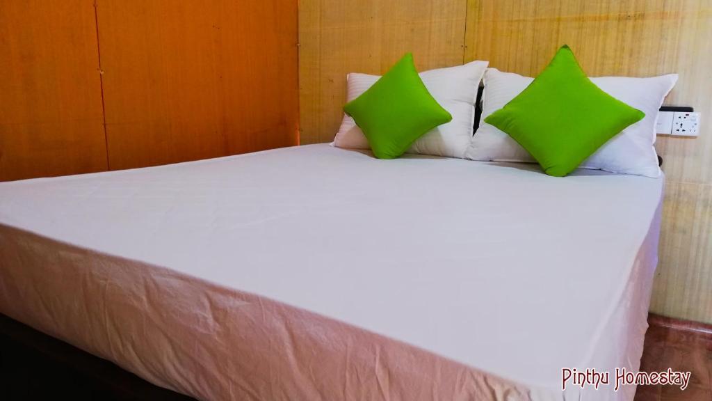 Postel nebo postele na pokoji v ubytování Pinthu Home Stay