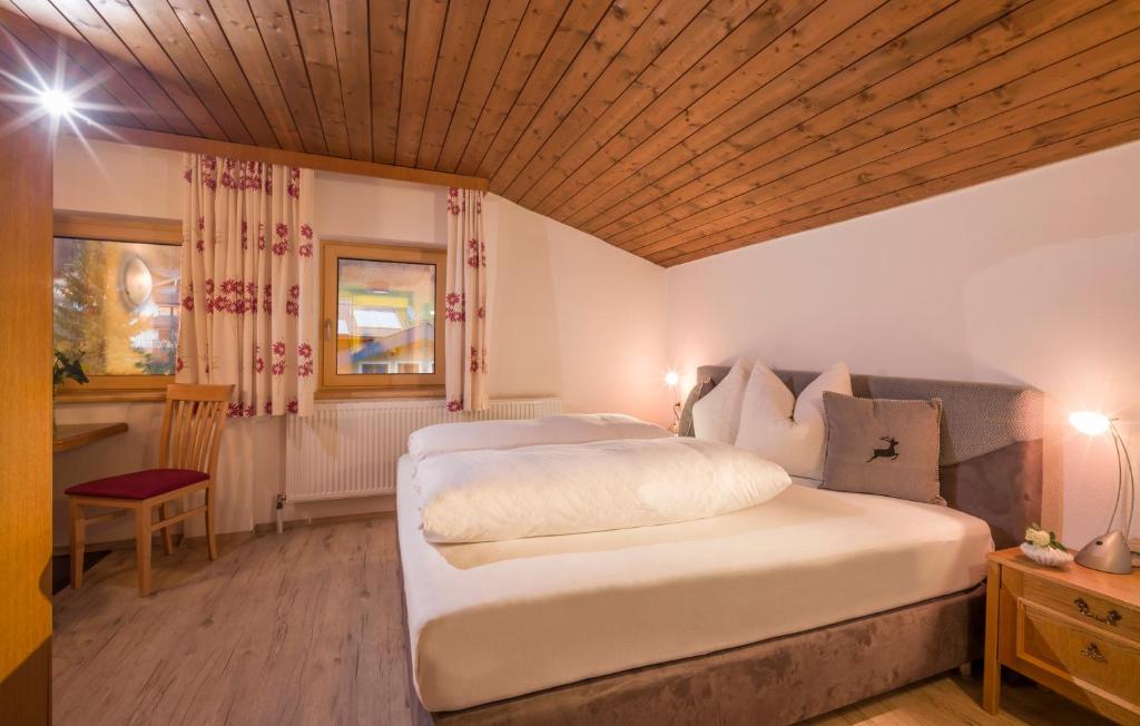 Postel nebo postele na pokoji v ubytování Johannishof