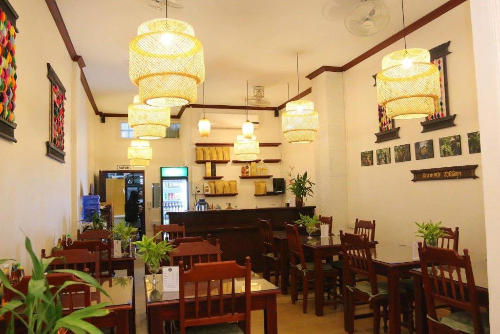 Restaurace v ubytování Sanga Hostel
