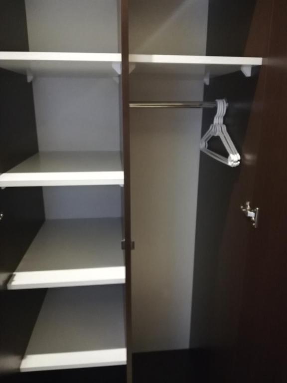 Poschodová posteľ alebo postele v izbe v ubytovaní Apartament wSPAniały.