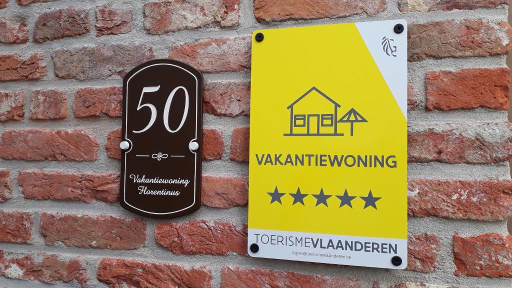 Certifikát, hodnocení, plakát nebo jiný dokument vystavený v ubytování Florentinus met hottub, afgesloten tuin en overdekt terras