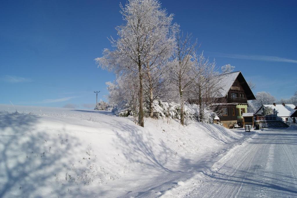 Hotel Kačenka v zimě