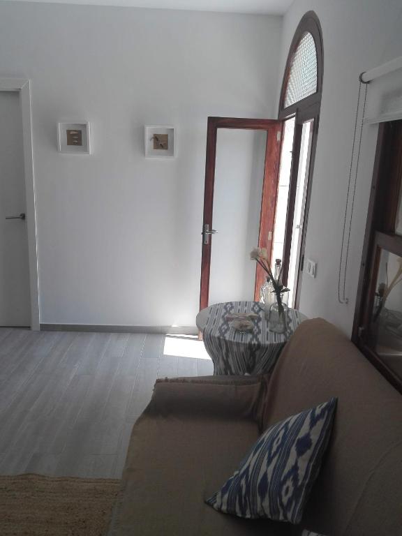 Posezení v ubytování Sa Cala Beach House