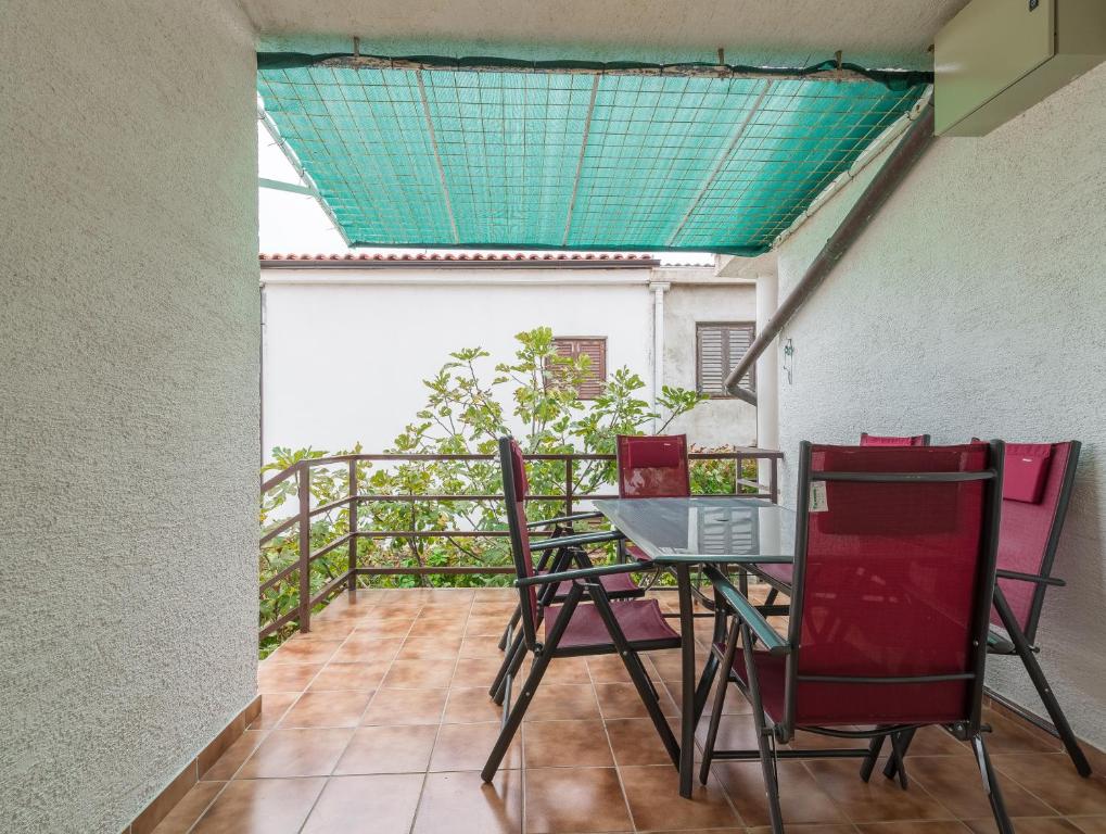 Balkon lub taras w obiekcie Apartments Domi
