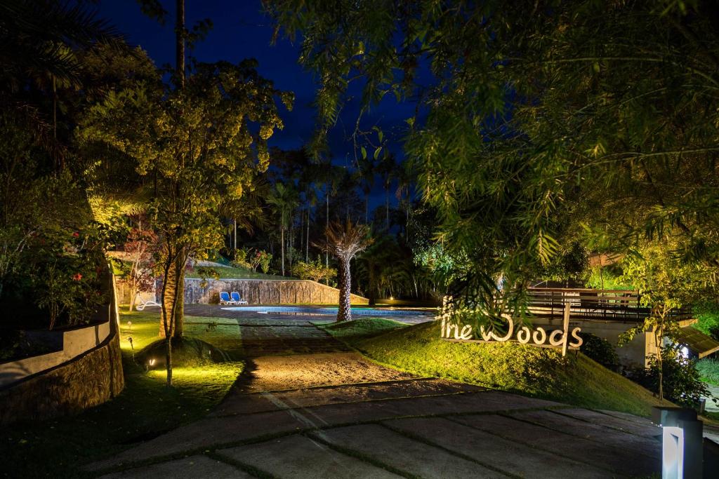 Zahrada ubytování The Woods Resorts Wayanad
