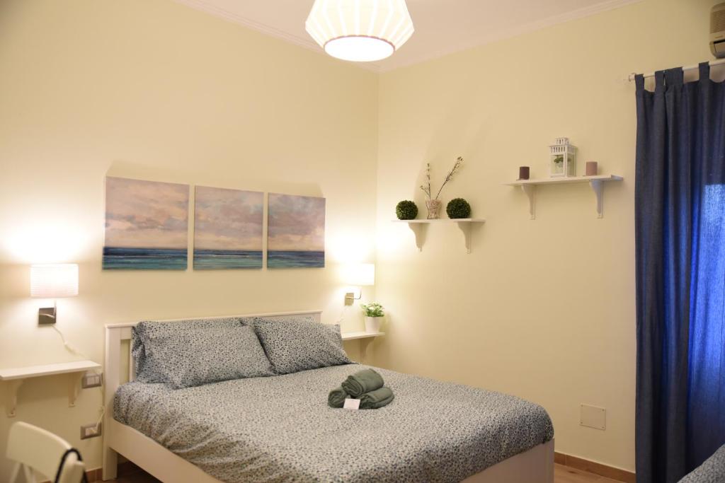 Postel nebo postele na pokoji v ubytování Villa Le Garden