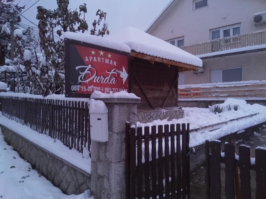 Djurdja Apartment v zimě