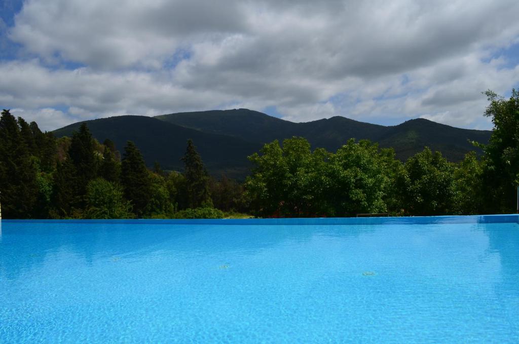 A general mountain view or a mountain view taken from the country house