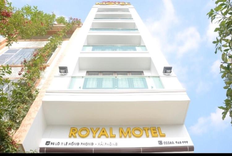 una rappresentazione dell'edificio reale dell'hotel di Royal Hotel a Hai Phong