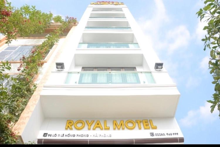 a rendering of the royal hotel building at Royal Hotel in Hai Phong