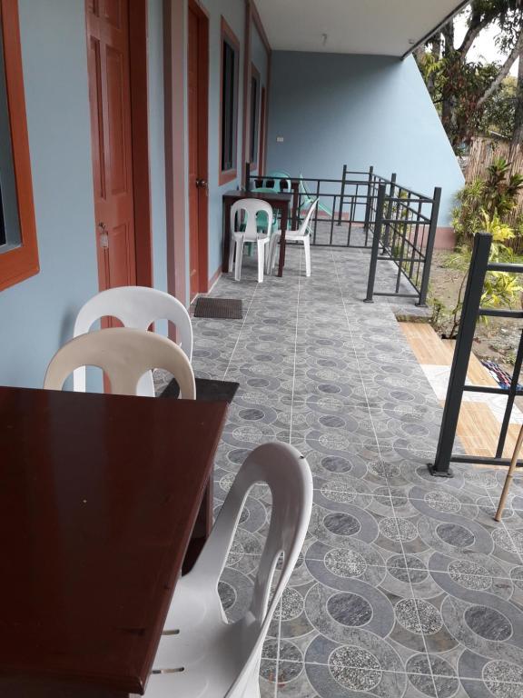 Balkón nebo terasa v ubytování cubby's guesthouse