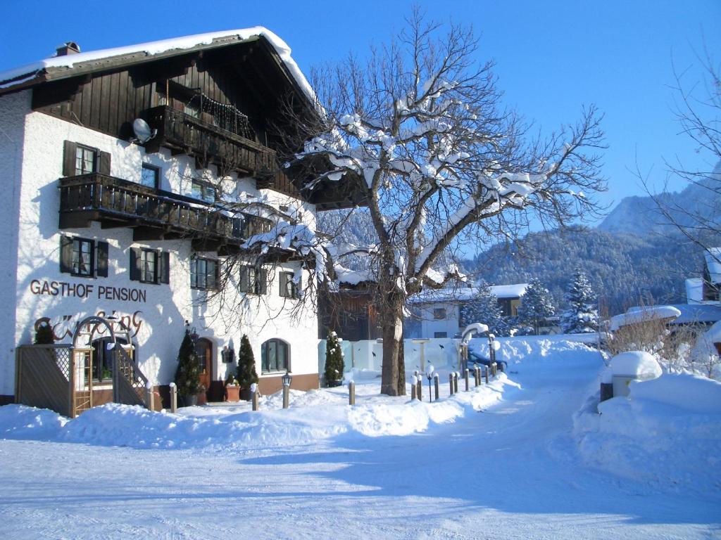 Alpenmotel Säuling v zimě