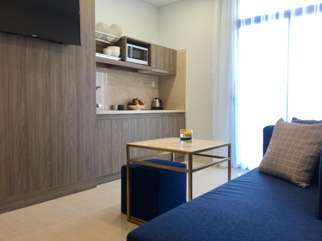 Suite có giường cỡ King với ban công
