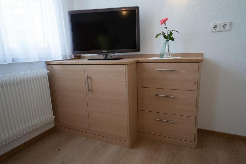 TV a/nebo společenská místnost v ubytování Gästehaus Wissler
