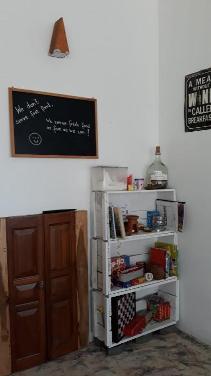 Kuchyň nebo kuchyňský kout v ubytování Wine Tree Garden Guesthouse