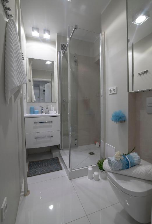 Kúpeľňa v ubytovaní WLR Apartments - Świętokrzyska I