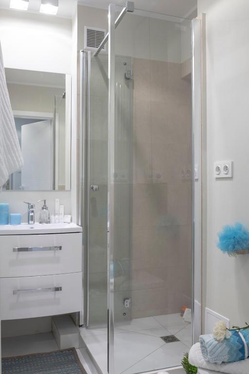 Kúpeľňa v ubytovaní WLR Apartments - Świętokrzyska I