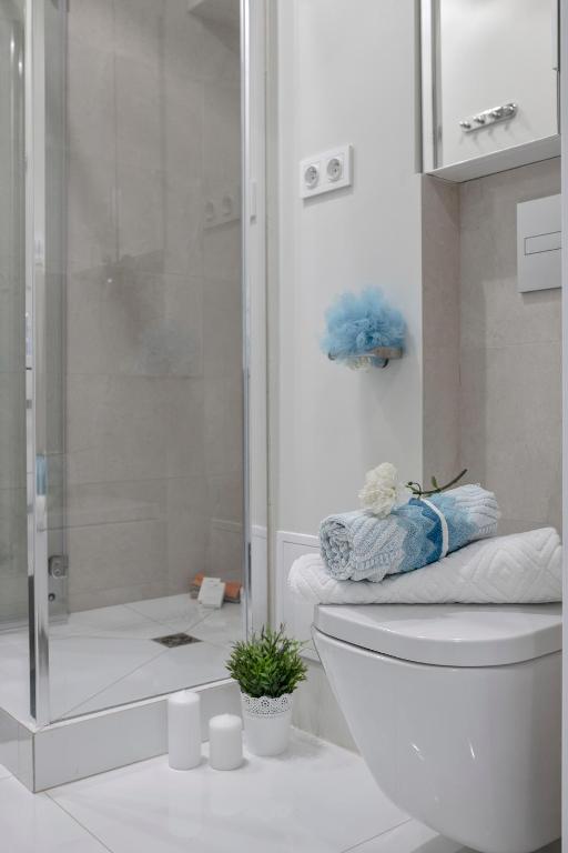 Kúpeľňa v ubytovaní WLR Apartments - Świętokrzyska I