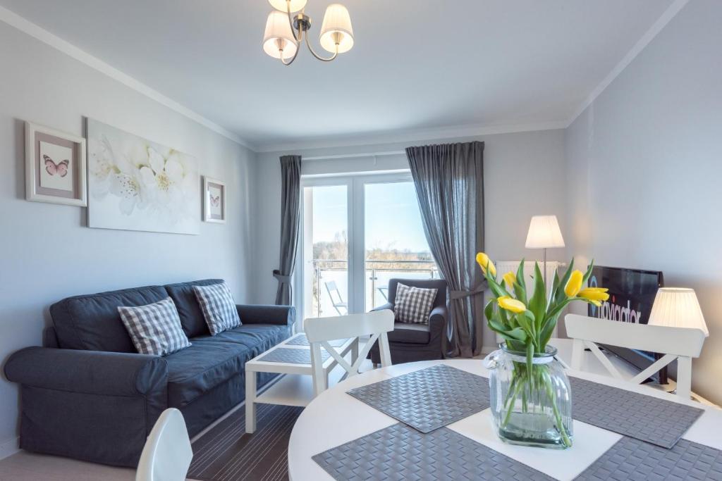 Posedenie v ubytovaní Apartamenty NAVIGATOR-PORT VIEW
