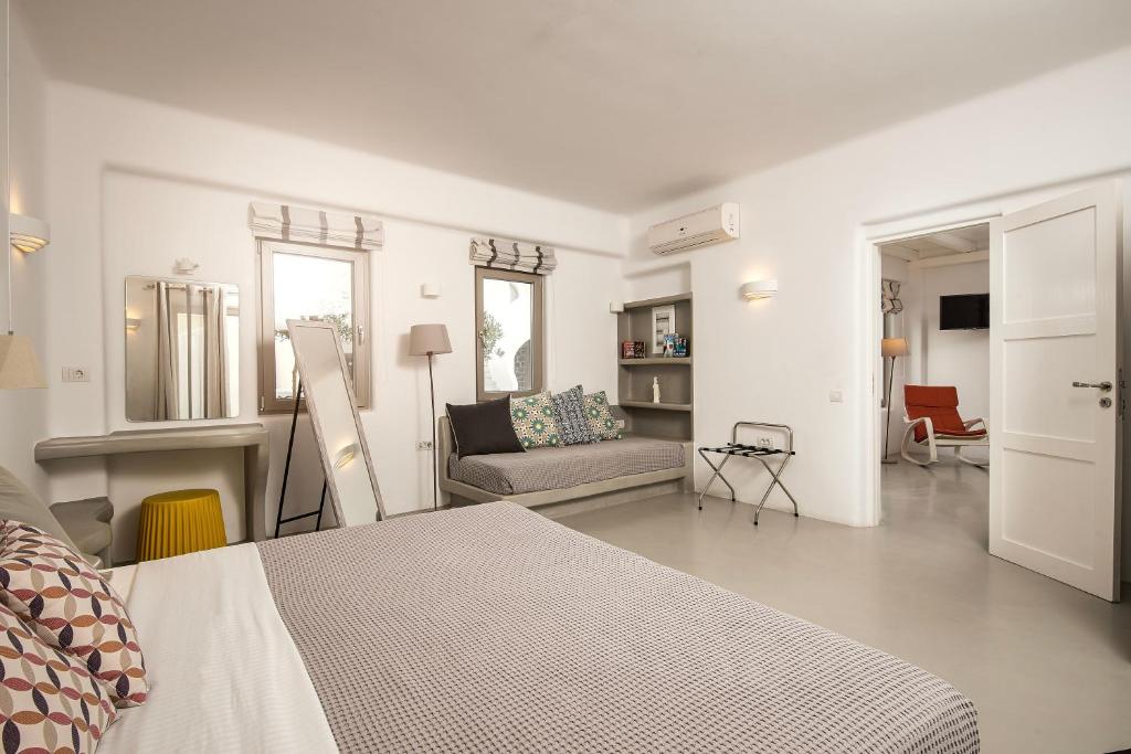 Postel nebo postele na pokoji v ubytování La Bellezza Eco Boutique Hotel