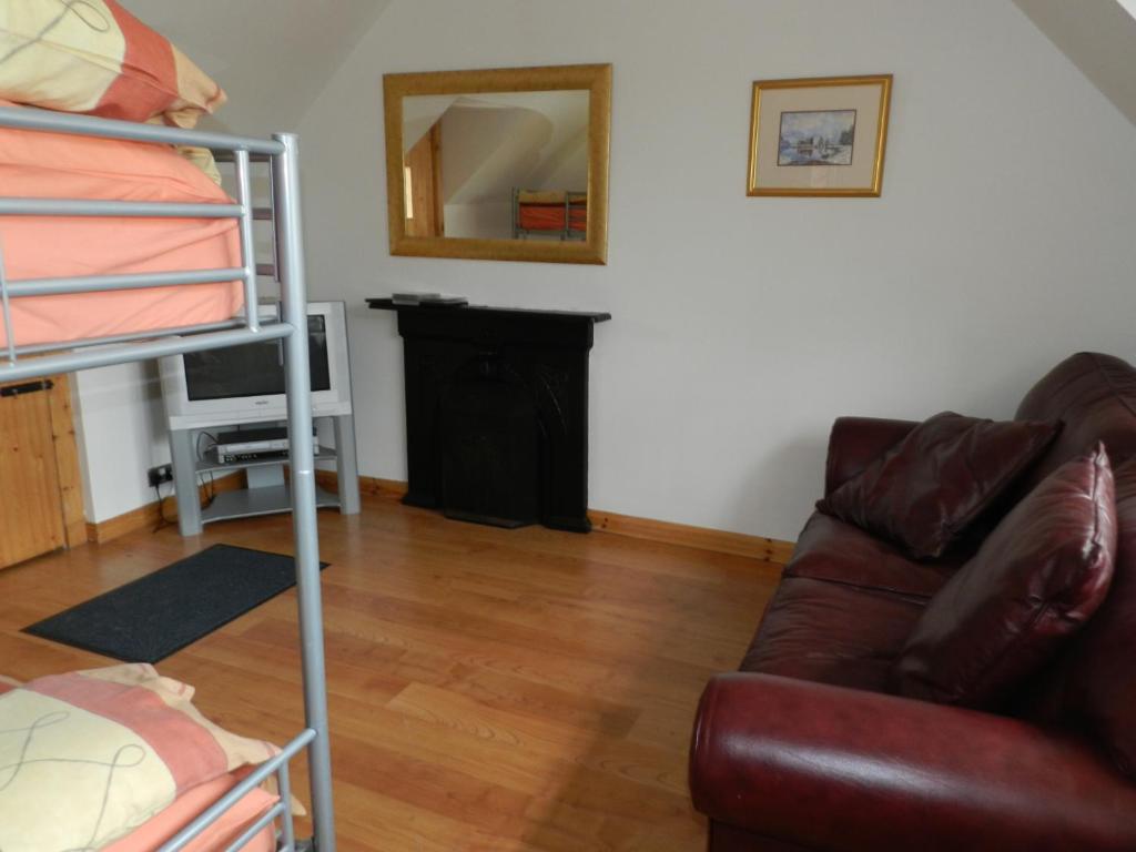 Posezení v ubytování Clunebeg Lodge