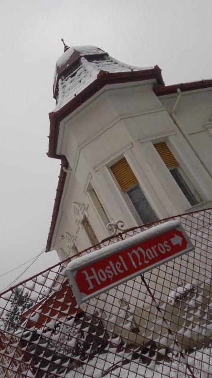 Hostel Maros v zimě