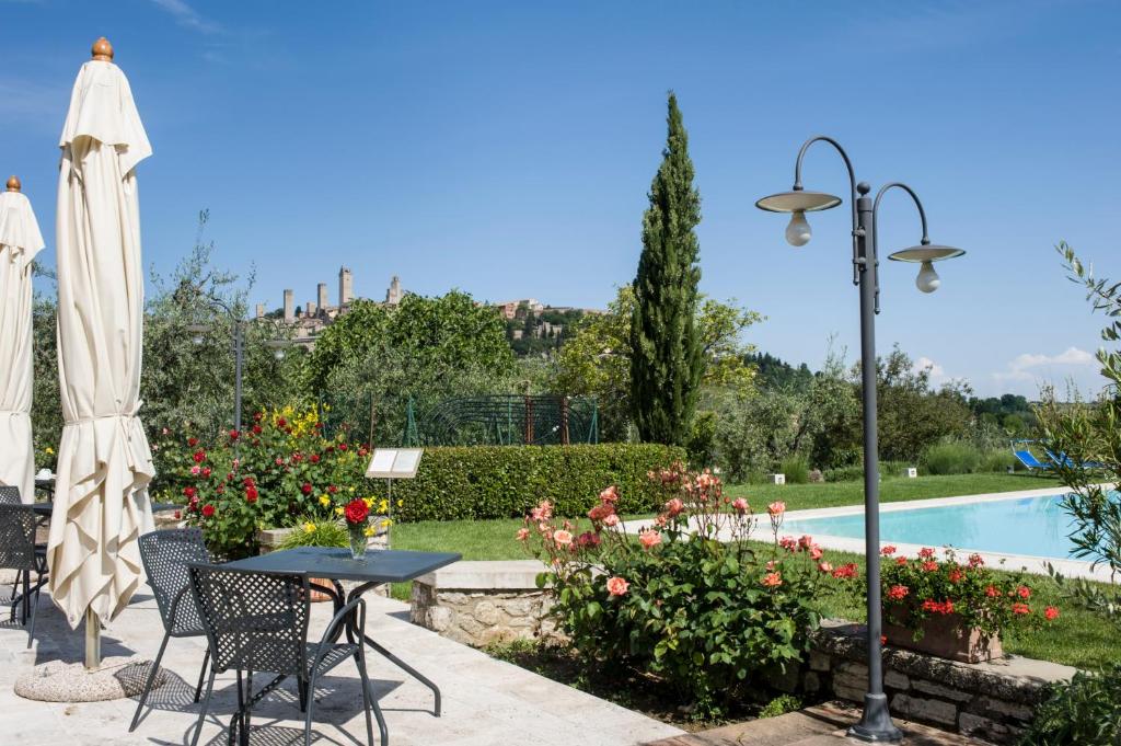 Bazén v ubytování B&B Ponte a Nappo San Gimignano nebo v jeho okolí