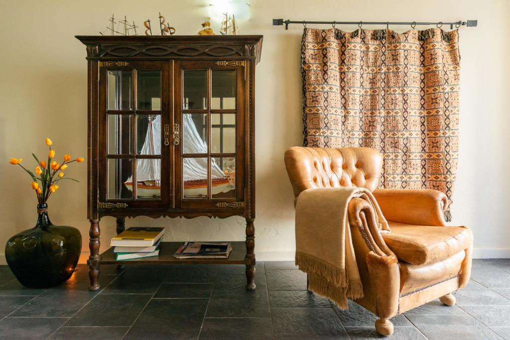 Posezení v ubytování Casa Azul