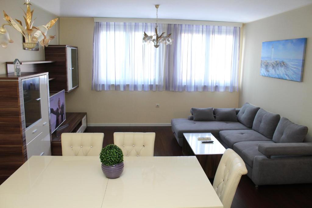 Posezení v ubytování Apartment MEL II