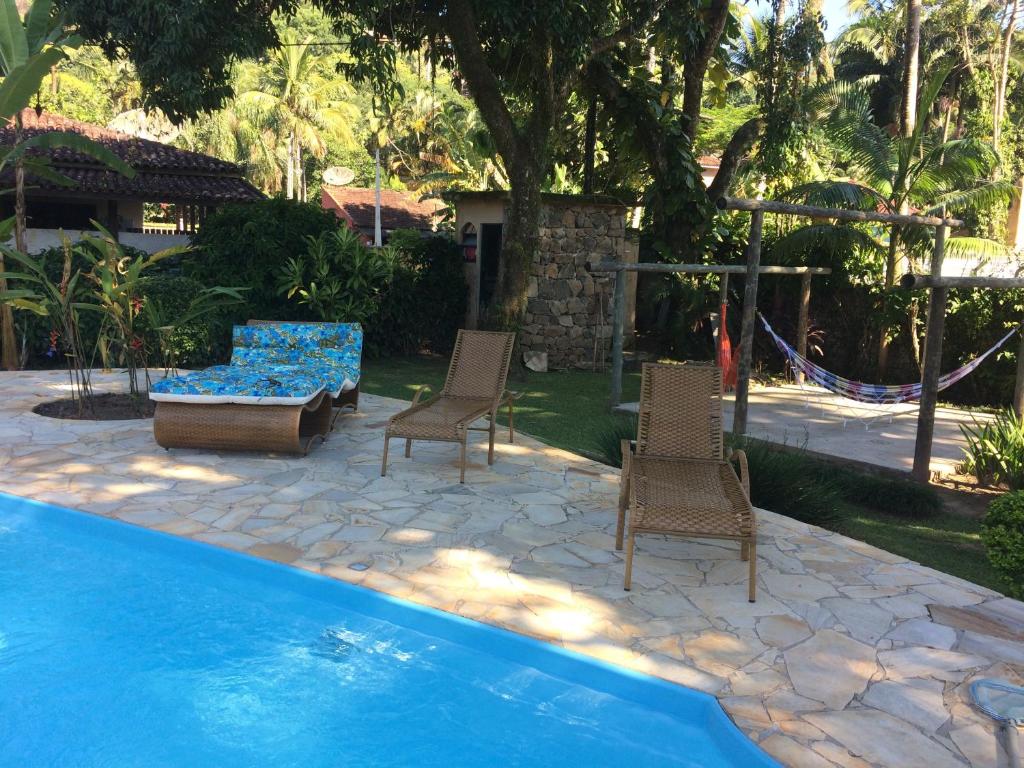  Casa Colonial Térrea no Saco da Capela em Ilhabela