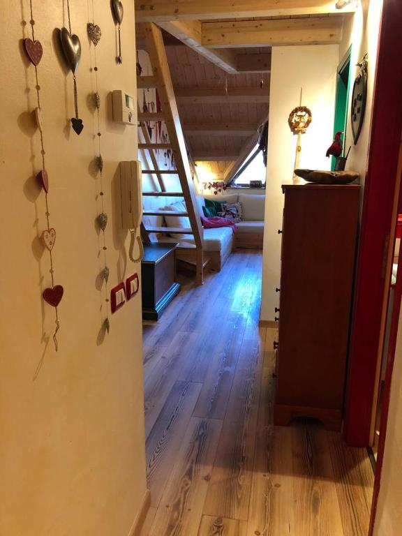 Łóżko lub łóżka w pokoju w obiekcie Casa Margherita