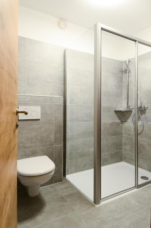 Kúpeľňa v ubytovaní Appartements Hitzenbichler