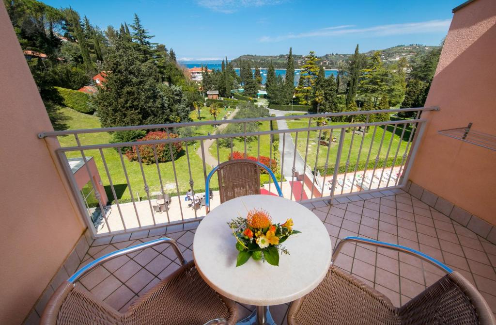 Balkón nebo terasa v ubytování Bioenergy Resort Salinera Hotel