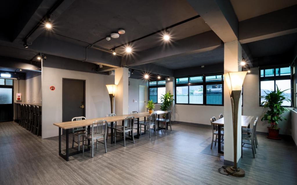 Restaurace v ubytování Taipei Travelers International Hostel