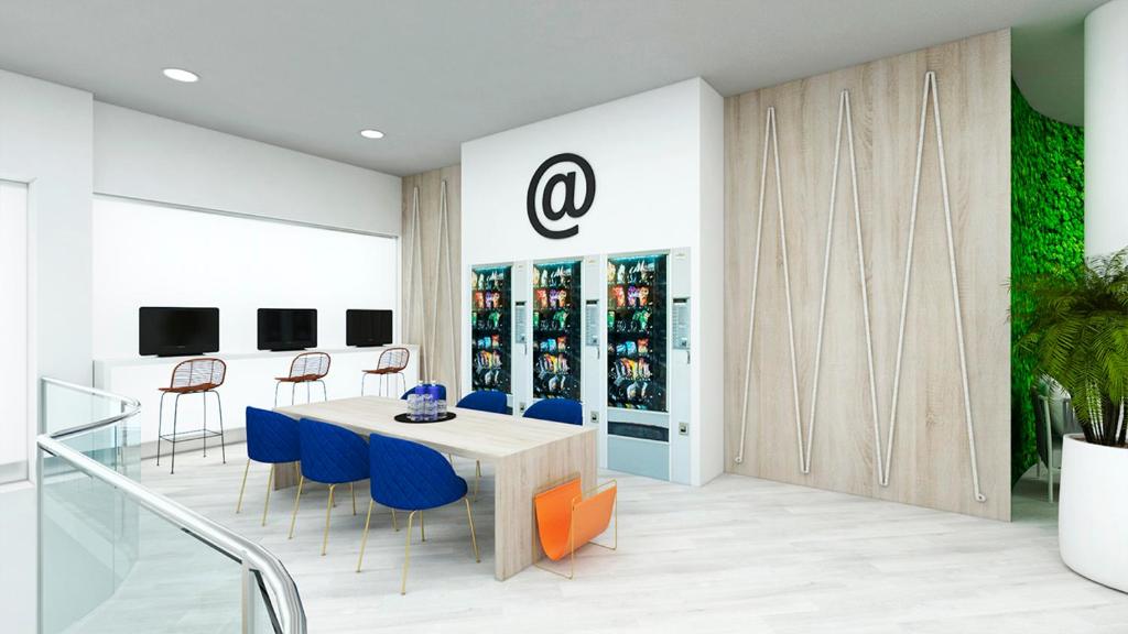 TV a/nebo společenská místnost v ubytování Palmanova Suites by TRH